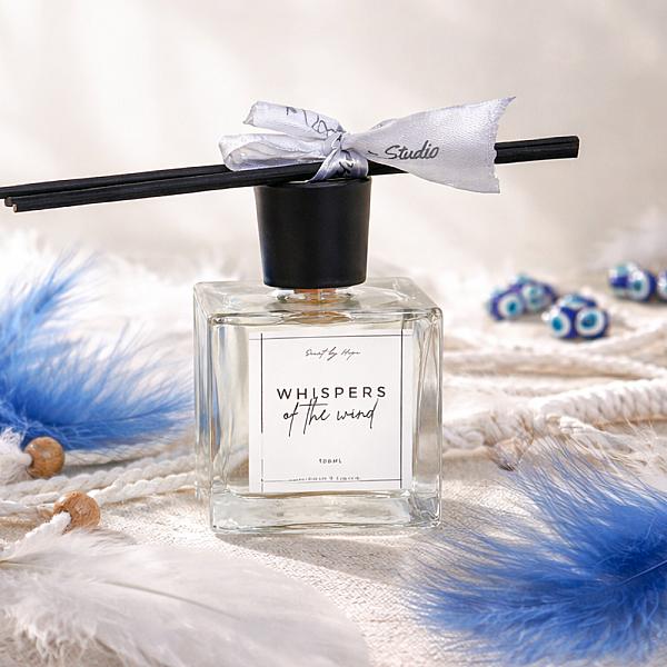 Diffuseur de parfum à bâtonnets : Whispers of the wind - Essences vanillées